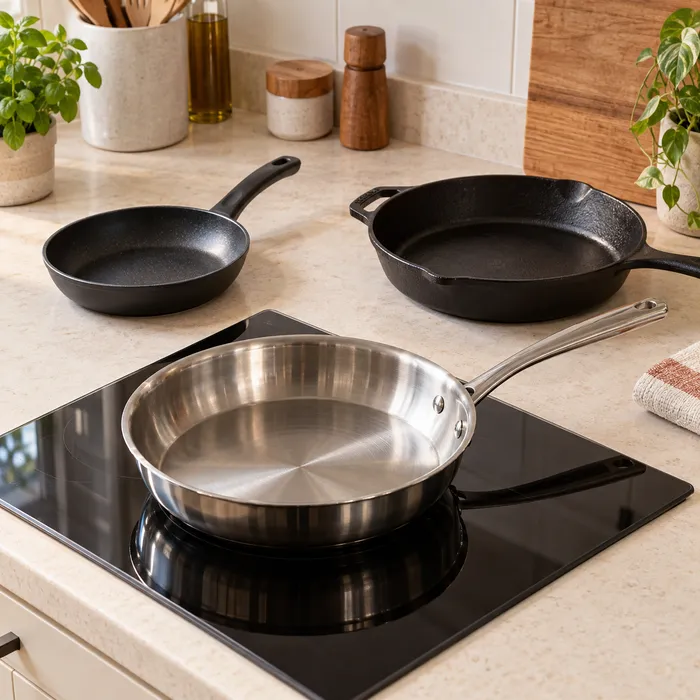 Cómo elegir una sartén según lo que cocinas y el tipo de cocina