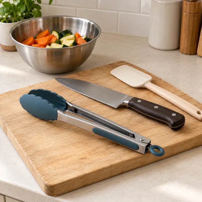 Utensilios de cocina que sirven para varias tareas y ahorran espacio