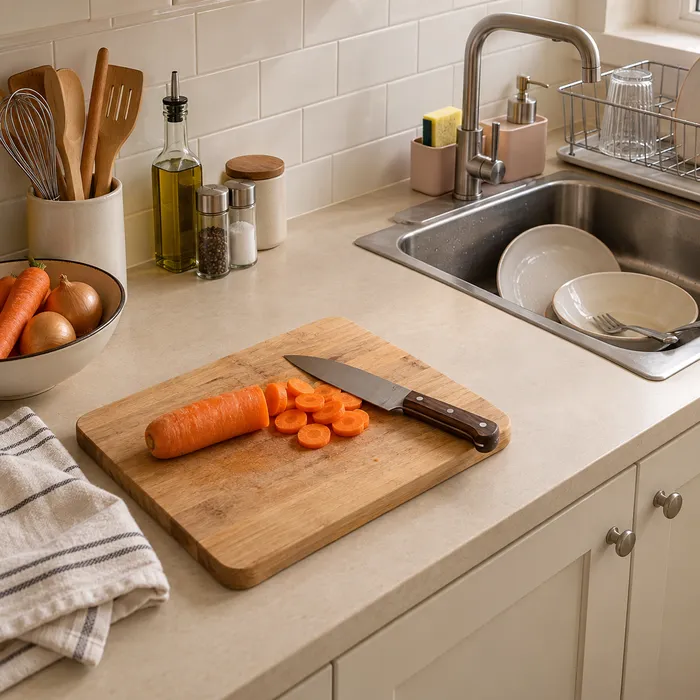 Cómo repartir las tareas de cocina entre quienes viven en casa